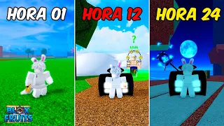 Passei 24 Horas para Desbloquear e Evoluir Todas as ESPADAS do BLOX FRUITS