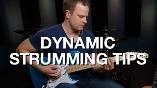 Dynamic Strumming Tips - Rhythm Guitar Lesson #11