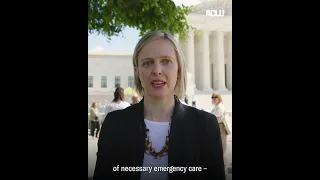 Update from outside the Supreme Court | ACLU #shorts