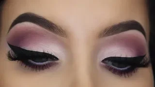 MATTE EYE MAKEUP TUTORIAL + GIVEAWAY | HUDA BEAUTY NEW NUDE EYESHADOW PALETTE