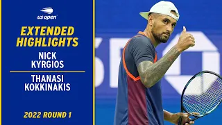 Nick Kyrgios vs. Thanasi Kokkinakis Extended Highlights | 2022 US Open Round 1