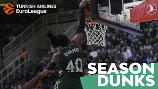 Jeremy Evans | Season Dunks | 2021-22 Turkish Airlines EuroLeague