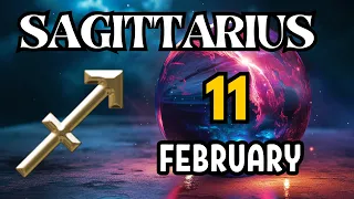 Sagittarius ♐ 🌞𝐓𝐡𝐞 𝐂𝐚𝐥𝐦 𝐁𝐞𝐟𝐨𝐫𝐞 𝐓𝐡𝐞 𝐏𝐞𝐫𝐟𝐞𝐜𝐭 𝐒𝐭𝐨𝐫𝐦💫 Horoscope For Today February 11, 2024 | Tarot