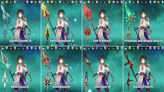 Xiao: Weapons Comparison | Genshin Impact