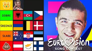 THOREK robi Tierlistę piosenek na Eurowizji 2023 [Część 3/3]
