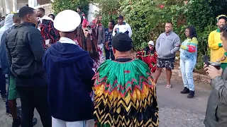 poeta Gustavinho de Laranjais na festa da bandeira São José