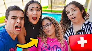 MEUS AMIGOS SALVARAM A MINHA VIDA! - SUPER DESAFIO!