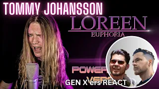 GEN X'ers REACT | TOMMY JOHANSSON | EUPHORIA (Loreen)