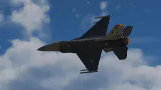 DCS WORLD F-16 DEMO FLIGHT TRAINING AT OIKB