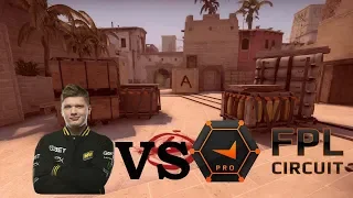 CS:GO POV - s1mple (Na`Vi) plays FACEIT Pro League (FPL) / mirage /  11 November 2019