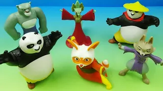 2024 KUNG FU PANDA 4 set of 6 BURGER KING MOVIE COLLECTIBLES VIDEO REVIEW