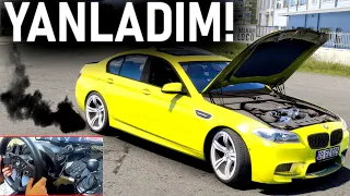 BERKECAN'IN BMW ARABASINI KAÇIRDIM! - YANLADIK MAKAS ATTIK - ETS 2 Mod T300RS GT