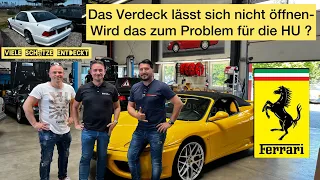 Ferrari 360 - Kann dieser Mann unserem Schreihals helfen? Wir sind bei RSC Auto Technik!