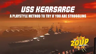 World of Warships Kearsarge Gameplay