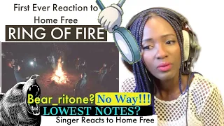 SINGER Reacts to Home Free Ring of Fire Ft Avi of Kaplan Pentatonix [Johnny Cash Cover]