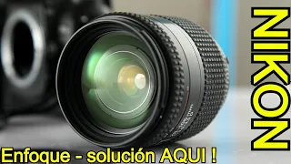 FOCUS camera NIKON SOLVED - See how easy and fast it is repaired.-
