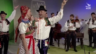 Folklorní tančírna - Horňácko - Lipovjan  a Cimbálová muzika P. Galečky