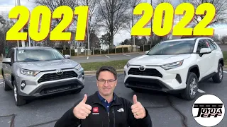 2022 RAV4 vs 2021 RAV4: What Has Changed for XLE?