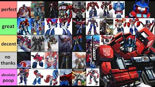 Ranking Every Mainline Optimus Prime Design From Worst To Best