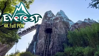 [4K] Expedition Everest Disney’s Animal Kingdom Full POV 2022