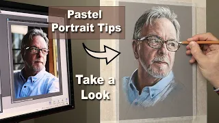 Pastel Portrait Tutorial ~ How to draw a REALISTIC  Portrait using Pastel Pencils