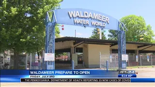 Waldameer prepares to open for the season on July 3rd