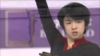 Jun Hwan CHA Warm up & SP - 2016 World Junior Figure Skating Championships