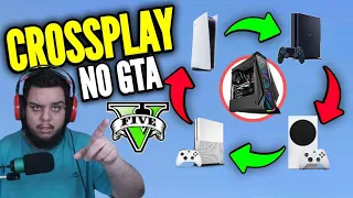 How does GTA V ONLINE CROSSPLAY WORK?