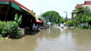flooded city,ChiangMai