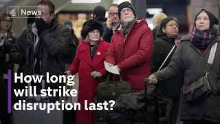 Strikes: Disruption begins as freezing weather grips UK