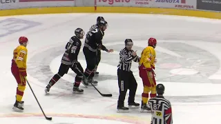 48.kolo bitka Michal Kabáč vs. Justin Lemcke (HC 05 Banská Bystrica - Dukla Trenčín)