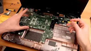 How to upgrade and dismantle a Dell 17R N7110