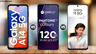 Samsung A14 5g vs Moto G84 5g vs Realme 11 5g || Price | Full Comparison