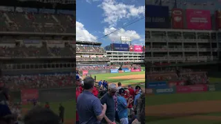 Last MLB game to Ever Be Played at The Ballpark in Arlington