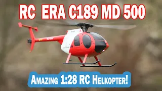 RC ERA  C189 RC Hubschrauber RFT MD500 bürstenloser Motor 6-Achsen-Kreisel Ein-Klick-Start/Landung