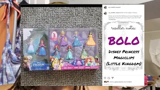 Disney Princess Magiclips (Magic Clips) Dolls Little Kingdom by Mattel - Reseller BOLO