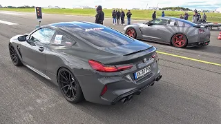 BMW M8 Competition Aulitzky Tuning (625HP) vs Nissan GT-R R35 (900HP)