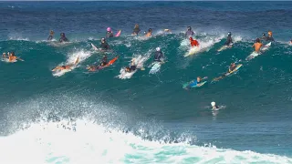 DANGEROUS BACKDOOR BARRELS AND HEAVY KEIKI SHOREBREAK