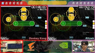 osu! | Donkey Kong | Noisia - Groundhog (Beat Juggle) [Rhythm Master] 98.36% FC | Done in Tourney