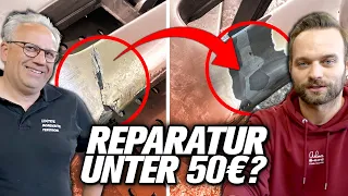 GERISSENE Stoßstange reparieren für unter 50 € - GEHT DAS?