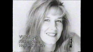 Alison Stern calls in to The Howard Stern Radio Show on E! - 1994