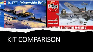 MASTERS OF THE AIR - 1/72 B-17 Kit comparison
