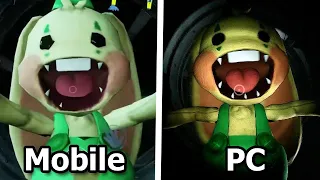 Mobile Vs. PC Jumpscare Comparison - Poppy Playtime: Chapter 2 Mobile