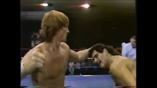 Kevin Von Erich vs Gary Young (Strap Match). 1990