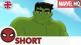 Marvel Super Hero Adventures | EP17 Cloudy With A Chance of Smiles – Hulk & Spider-Man | MARVEL HQ