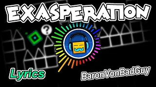 (+Lyrics) BaronVonBadGuy - PartiesOver/PizzaPieCircleJerk 💖 (Geometry Dash Music)