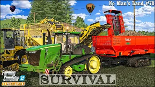 #Survival in No Man's Land Ep.78🔹Selling Produce. Buying NEW Equipment. Harvesting Sugar Beets🔹#FS22