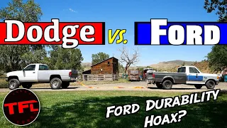Ram vs Ford Tug-of-War: Is The Old Ford Inline 6-Cylinder Actually Indestructible?