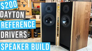 Dayton Audio Reference Series Speaker Build | DIY | $200 Drivers Deep Bass Hi-Fi  Elegante Speakers