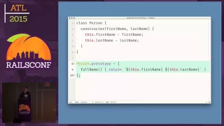 RailsConf 2015 - Using JavaScript from the Future in Your Rails App Today